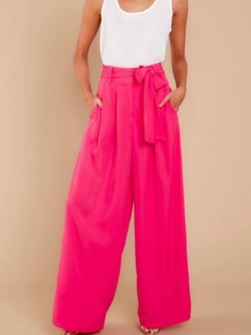 Flying Tomato High Waisted Palazzo Pants, Size S